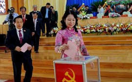 Đồng chí Võ Thị Ánh Xuân được bầu giữ chức Bí thư An Giang